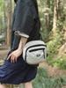 Deportes de Ocio Bolso de Hombro Combinable Impermeable Viaje Simple Urbano para Mujer Nylon Multicapa Bandolera Exterior Trendy