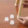Funda de silicona para patas de silla, silenciosa, resistente al desgaste, para taburete, funda protectora para patas de mesa, suelo de madera, almohadilla antideslizante para patas de mesa y silla