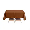 Fornecimento de Toalha de Mesa Redonda Simples Moderna de Cetim Decoração de Casamento Banquete Festa de Aniversário Toalha de Mesa Redonda Toalha de Mesa