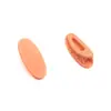Pinza de Pato Ovalada Color Caramelo Pinza de Tiburón Creativa Paquete de Materiales para Pegamento de Crema DIY Accesorios de Resina para Pasador Venta al por Mayor