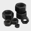 Porca Hexagonal Dente Fino Classe 10.9 Porca Dente Invertido Parafuso Dente Esquerdo Tampa de Parafuso Rosca Inversa Parafuso Inverso Fêmea M6M8M10-80