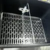 Caja Grande de Tintes para el Cabello de Tortuga Caja de Cría Tortuga Huevo Calentador Aislamiento Blanco y Negro Caja de Kit de Cría de Plántulas de Tortuga con Plato de Sedimento