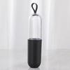 Cápsula do tempo embalagem tubo de ensaio linha de dados armazenamento à prova de poeira caixa colorida tubo do tempo porta para pendurar tampa transparente caixa de plástico
