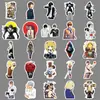50 Pegatinas de Death Note Personajes de Anime Death Note Venta Caliente Transfronteriza Decorativas DIY Pegatinas para Funda de Teléfono