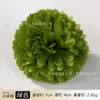 Flores Simuladas de Crisantemo de Bola de Mil Capas, Crisantemo de Pelota de Ping-Pong, Flor de Horquilla Hecha a Mano para DIY, Adorno para el Cabello, Accesorios para Ropa, Caja de Regalo de Diente de León