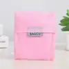 Bolsa de Compras Multifuncional Bolso Impermeable Bolsa de Plástico Bolso Supermercado Bolsa Ecológica Color Sólido Plegable Bolsa de Almacenamiento Transfronterizo
