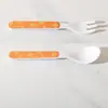 Fibra de Bambu de Grau Alimentício Louça Infantil Tigela Garfo Colher Copo Urso de Desenho Animado Tigela de Refeição Tigela de Comida Fofa Prato de Jantar Atacado
