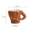 Taza de Músculo Masculino para Culturismo Taza de Cerámica Creativa Taza Macho Gran Capacidad Nueva y Única Taza Transfronteriza Temu Xiyin
