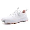 Sapatos de Golfe Impermeáveis Sola Antiderrapante Leves Fivela Giratória Respiráveis Sapatos de Golfe Sapatos para Esportes ao Ar Livre Estilo Casal