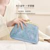 Bolsa de Maquillaje Clip-On de Nuevo Estilo Transfronteriza, Bolso de Maquillaje de Lujo de Alta Gama Portátil para Mujer, Bolsa de Almacenamiento para Labiales y Lentejuelas