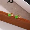 Aretes de Flor de Esmalte Frescos y Coloridos Estilo Coreano, Pinzas para Orejas Dulces con Diseño Creativo Macarrón