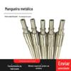 Em estoque Mangueira metálica trançada de aço inoxidável Conector de mangueira metálico soldável Conector de mangueira corrugada de alta pressão