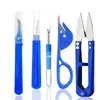 Bolsa de Almacenamiento Portátil para Costura, Kit de Herramientas para Manualidades y Tejido de Uso Doméstico, Caja de Costura de Viaje, Kit de Costura
