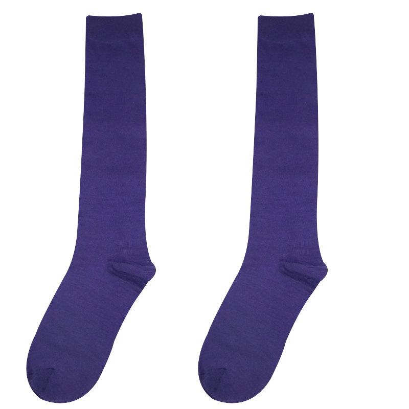 小腿袜-紫
