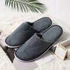 Pantuflas Desechables de Hotel Coral Cálido Casa de Huéspedes Club Salón de Belleza Fábrica Venta al por Mayor Personalizadas Espesadas Cálidas