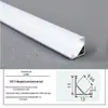 Fita de LED Canal de Alumínio Perfil de Liga de Alumínio Embutido Barra de Luz LED Canal de Iluminação para Escritório Suspenso Sem Teto