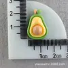Acessórios de Resina Maçã, Fivelas Brilhantes para Sapatos, Acessórios de Frutas Morango, Materiais DIY Cereja, Capa de Celular com Cola Creme