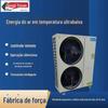 Sistema de Aquecimento Comercial em Larga Escala de Energia do Ar, Fonte de Ar, Peças e Equipamentos de Máquinas Industriais Totalmente Automáticos, Bomba de Calor de Energia do Ar