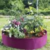 Bolsas Rectangulares de Fieltro para Plantar, Bolsas Redondas para Plantas, Bolsas para Crecimiento de Césped y Plantas de Jardín, Venta al por Mayor para Viveros, Jardinería al Aire Libre