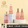 Em estoque Frasco de perfume de vidro em formato de pasta de dente 10ml Frasco transparente com aplicador roll-on Frasco dispensador de amostra de skincare Material de embalagem