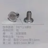 Soldagem a Laser com Bateria de Lítio Única Grande Stud Redondo M6 Stud Extremo Base de Alumínio Niquelada Placa de Base de Alumínio