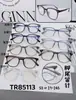Fotos Combinadas Mostrando los Estilos, Stock de Fábrica, Gafas de Aspecto Natural para Caras Cuadradas y Redondas, Efecto Adelgazante, Populares entre Celebridades de Internet, Gafas Graduadas y Sin Graduar para Niñas para un Aspecto Natural