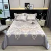 Conjunto de Tapetes Refrescantes de Seda de Gelo para o Verão, Tapete Macio, Tapete de Ar Condicionado, Lençol de Cama Doméstico, Lavável à Máquina, Tapete de Presente, Comércio Atacadista do Fabricante