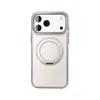 Adequado para iPhone 18 Pro Max Capa de Celular de Couro Genuíno Feita Sob Medida com Suporte Magnético Giratório, Fabricante de Capas Protetoras de Couro