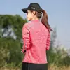 Venta al por mayor de ropa de otoño para exteriores, ropa de secado rápido con cuello alto, camiseta elástica de manga larga estilo pareja, ropa de fitness para hombre, ropa deportiva para mujer