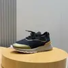 Zapatos Europeos de Suela Gruesa para Hombres que Aumentan la Altura, Nuevos Zapatos de Calceta Tejidos para Primavera y Otoño, Zapatos Versátiles y de Moda con Cordones, Tendencia Casual
