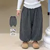 (9.22 Nuevas Llegadas)Traje de Invierno para Niñas Nuevo Elegante Chaqueta Acolchada de Canalé para Niños Pantalones Ropa de Bebé