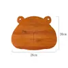 Tabla de cortar cuadrada de bambú Bambú entero Hogar Cocina Dormitorio Dormitorio Simple Engrosada Portátil Ultrapequeña Tabla para frutas Sin otros