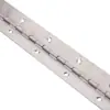 Bisagra larga de acero inoxidable 1 pulgada 1.2 pulgadas 1.5 pulgadas bisagra de fila para puerta de gabinete de piano bisagra larga para tapa de caja de luz bisagra