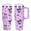 Taza de Hielo de Dibujos Animados con Tema de Coche 40 Piezas Acero Inoxidable 304 Aislada Gran Capacidad para Exteriores con Asa para Coche Personalizable
