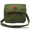 Mochila del Ejército Rojo, diseñada para servir al pueblo, una gran herramienta de aprendizaje, bolso cruzado, estilo vintage, mochila Verde Liberación, material de lona, diseño de cinco estrellas, mochila Lei Feng