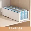 Caja de almacenamiento para gabinete de cocina, canasta retráctil de ángulo recto, cajón de almacenamiento de bocadillos para cocina, organizador misceláneo empotrado en el gabinete del comedor