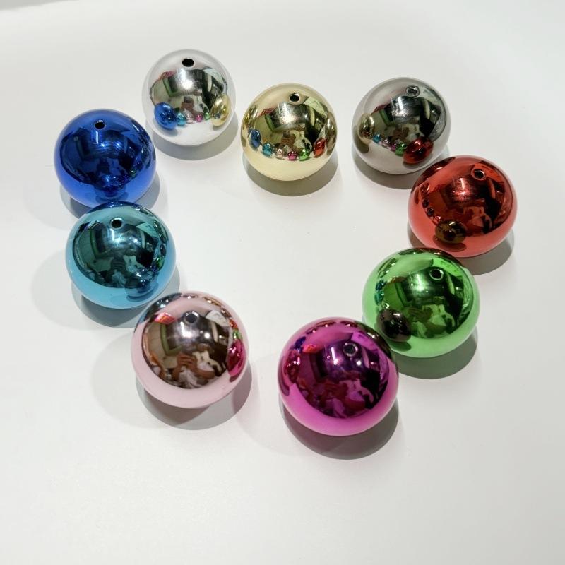 光面电镀彩色珠