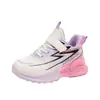 Zapatos Deportivos para Niños Zapatos Casuales para Niños Estilo Nuevo Primavera 2026 Botón Giratorio para Niños Color de Contraste Ligeros Zapatos para Correr para Niñas