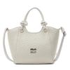 2025 Nuevo Diseño Nicho al Por Mayor Moda Bolso de Cubo Portátil para Mujer Color Sólido Simple Casual Versátil Bolso Cruzado