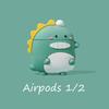 Adecuado para Apple AirPods 1ª/2ª Generación Funda Protectora de Auriculares de Dibujos Animados Funda Protectora para Auriculares Bluetooth Inalámbricos Anti-Caída