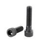 Tornillo de cabeza hueca hexagonal con cabeza de copa de grado 12,9 de alta resistencia, tornillo de cabeza cilíndrica con cabeza de copa de diente completo, venta directa de fábrica al por mayor