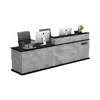 Balcão de Caixa de Loja de Roupas, Balcão de Recepção, Balcão de Bar de Empresa Simples Moderno, Balcão de Mesa Integrado de Escritório para Salão de Beleza