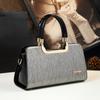 Bolsas para Mujer 2026 Nueva Moda Bolso Sencillo de Mano Bolso Cruzado de Hombro Bolso de Charol para Mujeres de Mediana Edad Bolso para Suegra