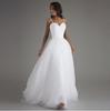 Vestido de Novia Sencillo Ligero Estilo Coreano Novia Boda Cola Larga Otoño 2025 Estilo Bosque de Ensueño Sencillo Sin Tirantes Adelgazante Vestido de Noche