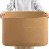 Cesta Cuadrada Grande Tejida con Hilo de Algodón para Llevar en la Mano, Cesta de Almacenamiento de Juguetes de Gran Capacidad para Sala de Estar, Cesta de Almacenamiento para Dormitorio