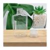 Fabricantes de fuentes, botellas de plástico marrón transparente PET de 60 ml, aerosol de anís estrellado, alcohol desinfectante de manos embotellado