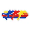 Nova Série Esportiva de Corrida Acessórios para Joias DIY de Maratona Patches de Borracha Macia de PVC Acessórios de Desenho Animado Decoração Plana