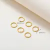 Banho de ouro real 18K banhado a cobre cor de retenção galvanoplastia conector Acessórios de joias diy feitos à mão pulseira brincos Contas Perler atacado