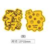 Adesivos de Celular Contendo Ouro, Mesmo Estilo de Shenzhen Shuibei, Adesivos Dourados de Gato da Sorte Atrai-Fortuna, Brindes Promocionais