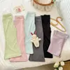 Pantalones Acampanados para Niñas, Pantalones de Yoga de Cintura Alta con Protección Solar para Verano, Pantalones Deportivos Casuales para Bebés Niñas